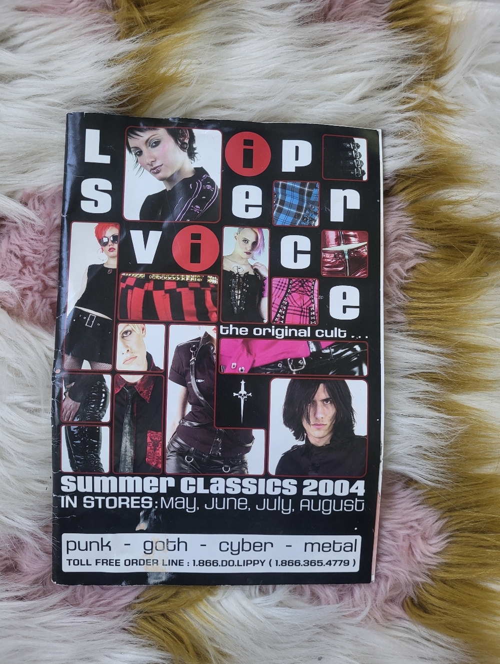 Lip Service Catalog Magazine Vintage Y2k 2004 Goth Altenative